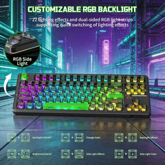 A Photo Of ATTACK SHARK X87 Ultra - Wireless Mechanical Keyboard