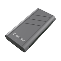 Verbatim TurboMetal SSD USB4 2TB - up to 3700 MB/s read and 3600 MB/s write