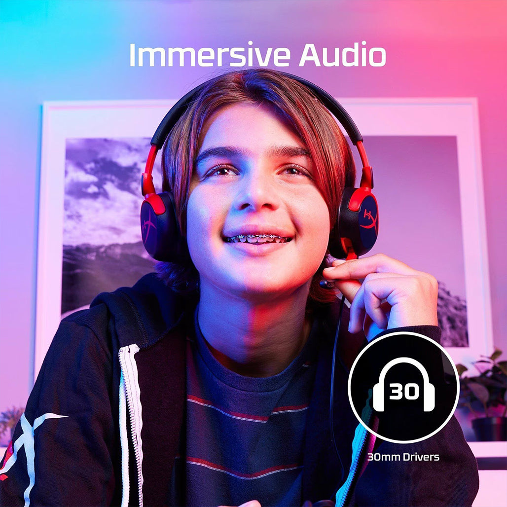 A Photo Of HyperX Cloud Mini Wired Gaming Headset - Black