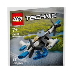 A Photo Of LEGO White Seaplane - 82 Pieces - 30736