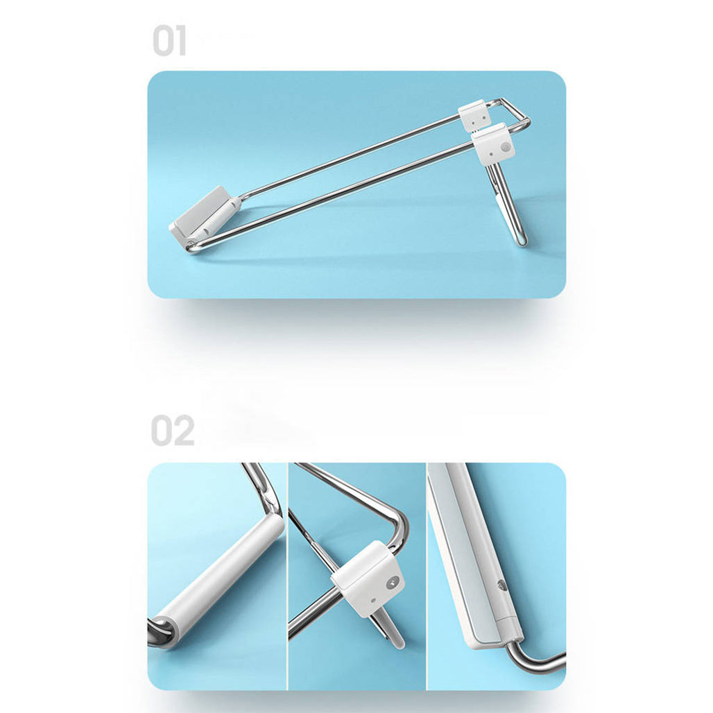 A Photo Of UGREEN Stainless Steel Laptop Stand – Foldable, Portable, and Sturdy for 11-16