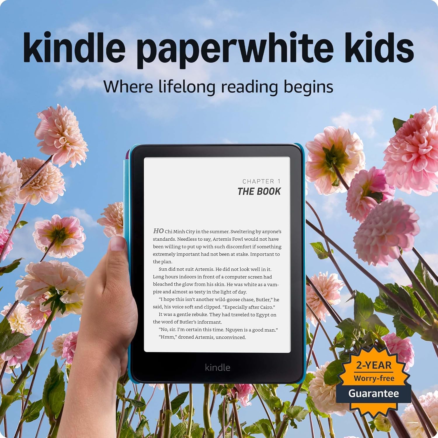 A Photo Of Amazon Kindle Paperwhite Kids 12th Gen - 16GB - Cyber City