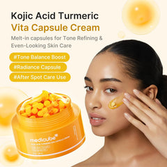 A Photo Of Medicube Kojic Acid Turmeric Vita Capsule Cream - 53g