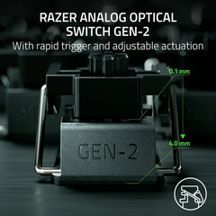 A Photo Of Razer Huntsman V3 Pro Tenkeyless 8KHz - Analog Optical Esports Keyboard