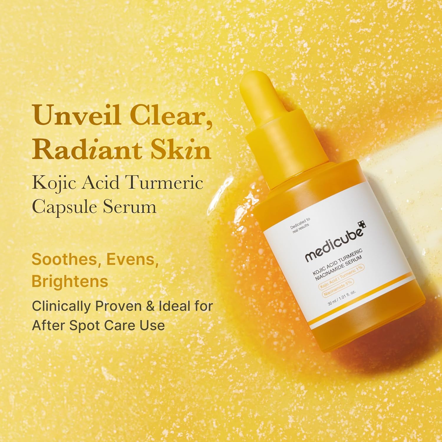 A Photo Of Medicube Kojic Acid Turmeric Niacinamide Serum - 30ml