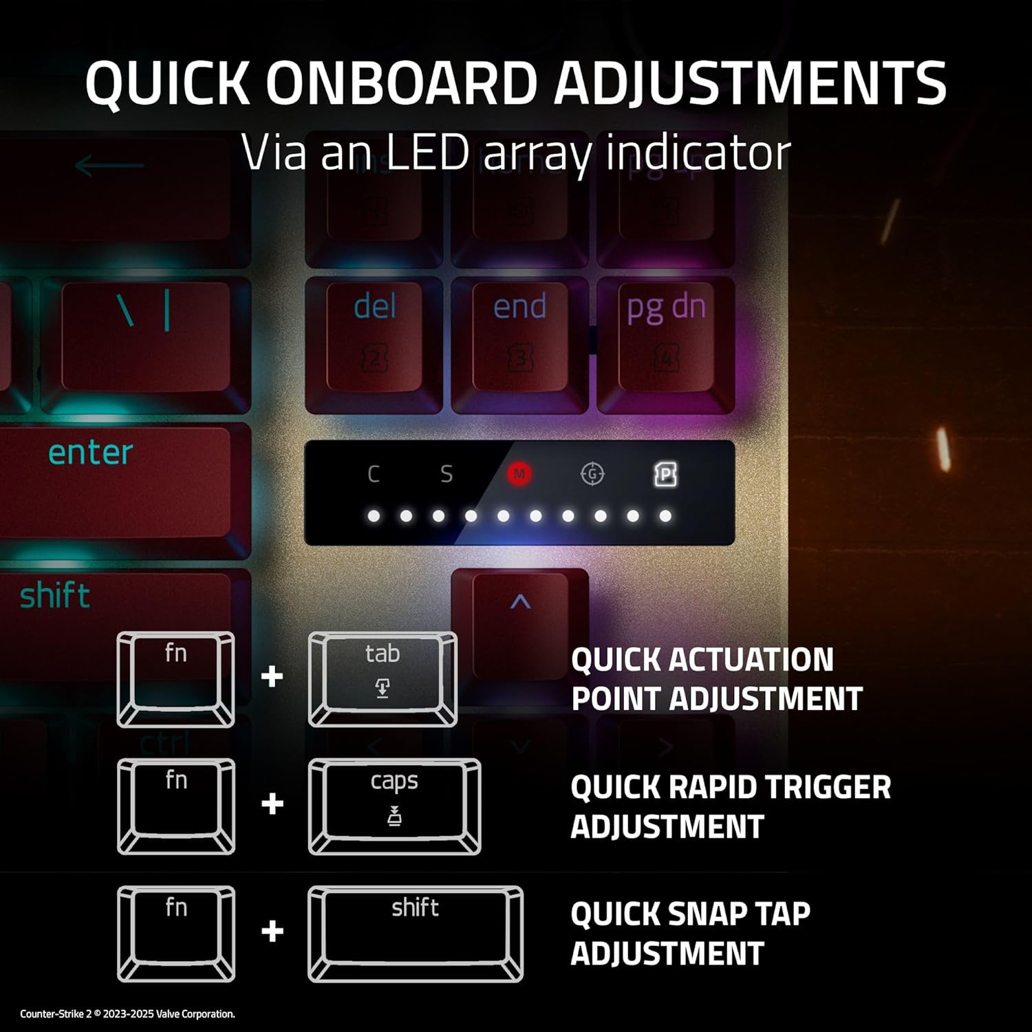 A Photo Of Razer Huntsman V3 Pro Tenkeyless 8KHz - Analog Optical Esports Keyboard