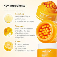 A Photo Of Medicube Kojic Acid Turmeric Vita Capsule Cream - 53g