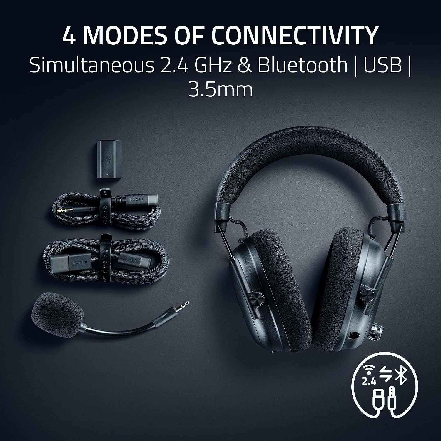 A Photo Of Razer BlackShark V3 Pro - Wireless ANC Esports Headset