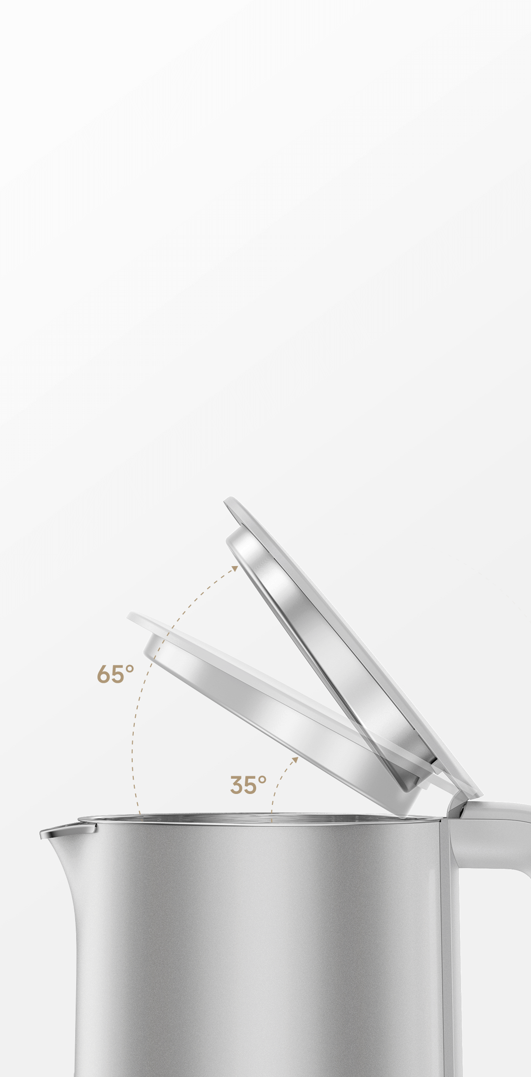 A Photo Of Xiaomi Double Wall Electric Kettle - 1.7L 1800W
