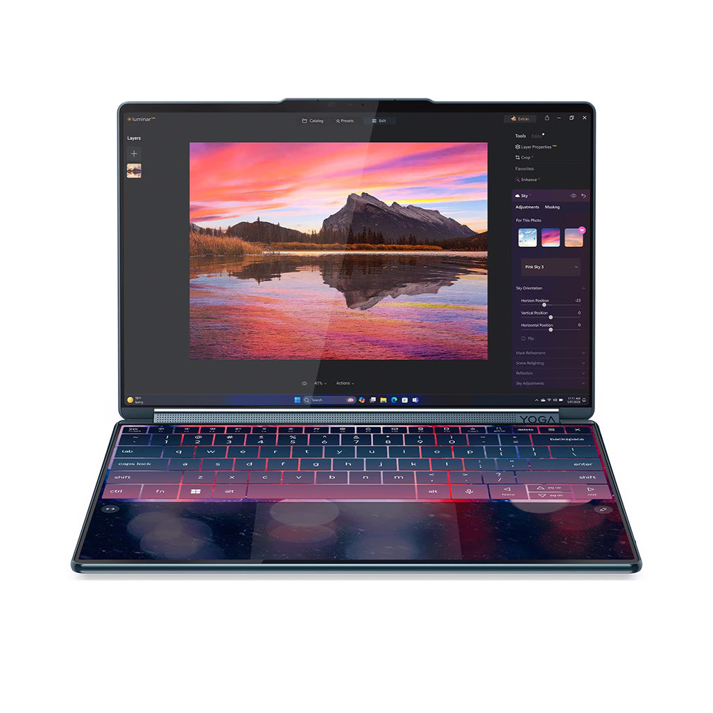 A Photo Of Lenovo Yoga Book 9 83KJ0001US - 2x 14