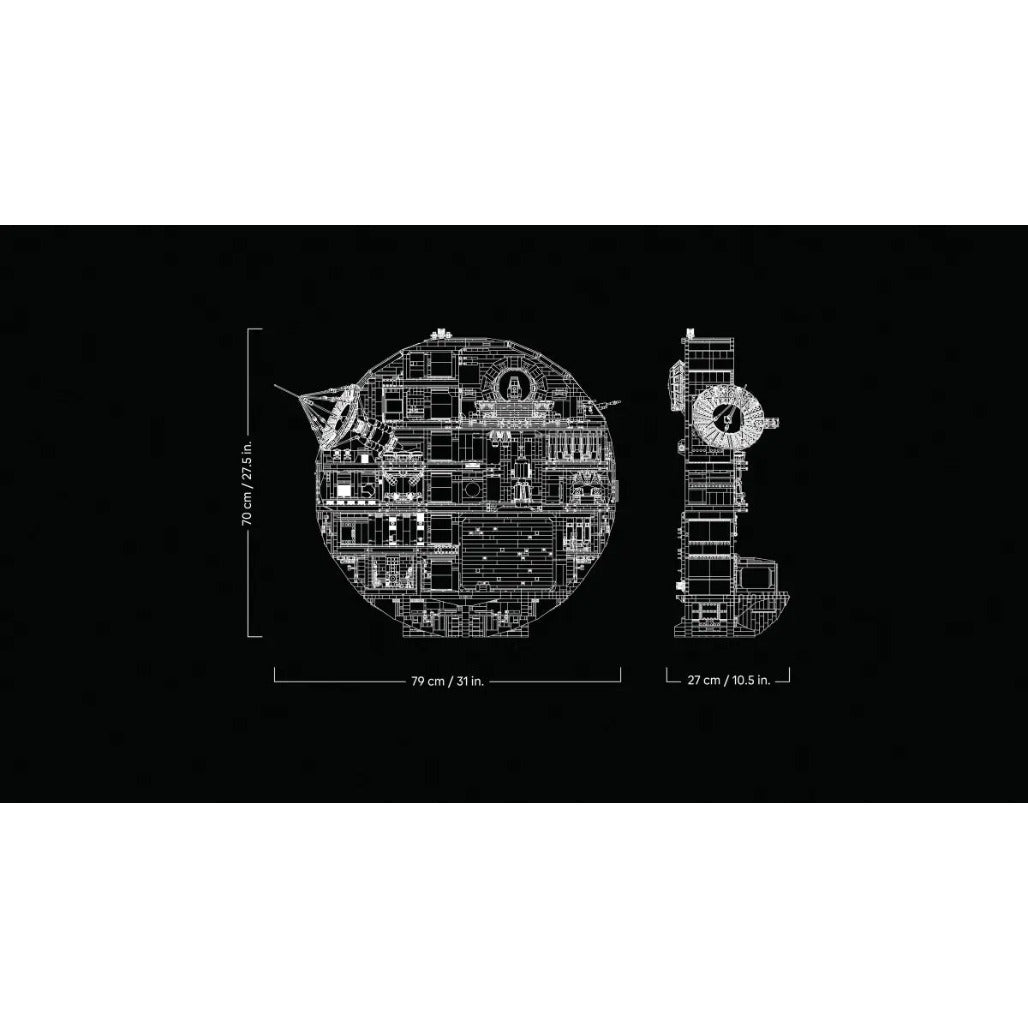 A Photo Of LEGO Star Wars UCS Death Star 9023 Pieces - 75419