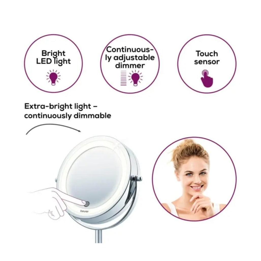 A Photo Of Beurer BS 55 Illuminated cosmetics mirror