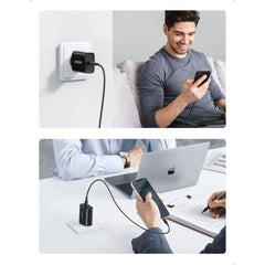 A Photo Of Ugreen USB-C 20W Power Delivery Wall Charger – EU Plug