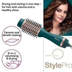 A Photo Of Beurer HC 45 Hair Dryer Brush