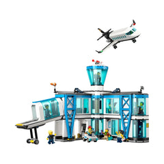 A Photo Of LEGO City Airport with Airplane 887 Pieces - 60502