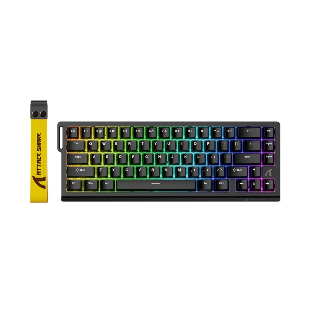 A Photo Of Attack Shark X68 HE - Wired Mechanical Gaming Keyboard