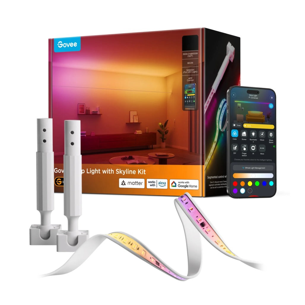 A Photo Of Govee Skyline Strip Light - H61B8