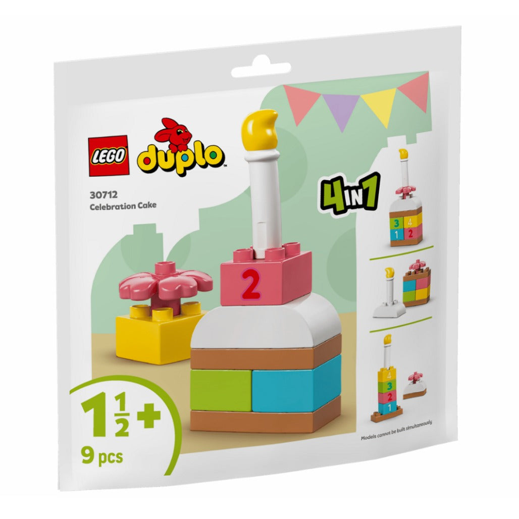 A Photo Of LEGO Duplo Celebration Cake 9 Pieces - 30712