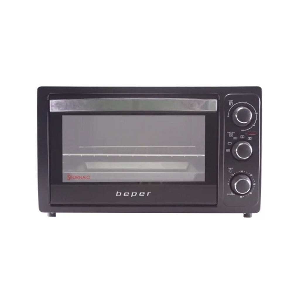 A Photo Of Beper Electric Oven 30L 1300W with Convection & Grill Modes. Model 90.884