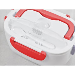 A Photo Of Beper Electric Lunch Box Food Warmer 1L -with 450ml Box & Spoon, Model 90.920