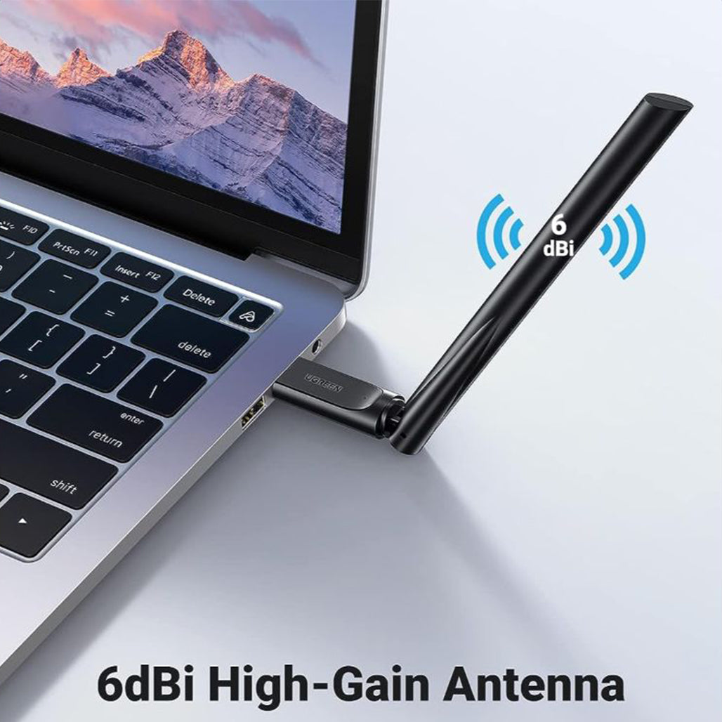 A Photo Of UGreen AC650 - Dual Band USB WiFi Adapter