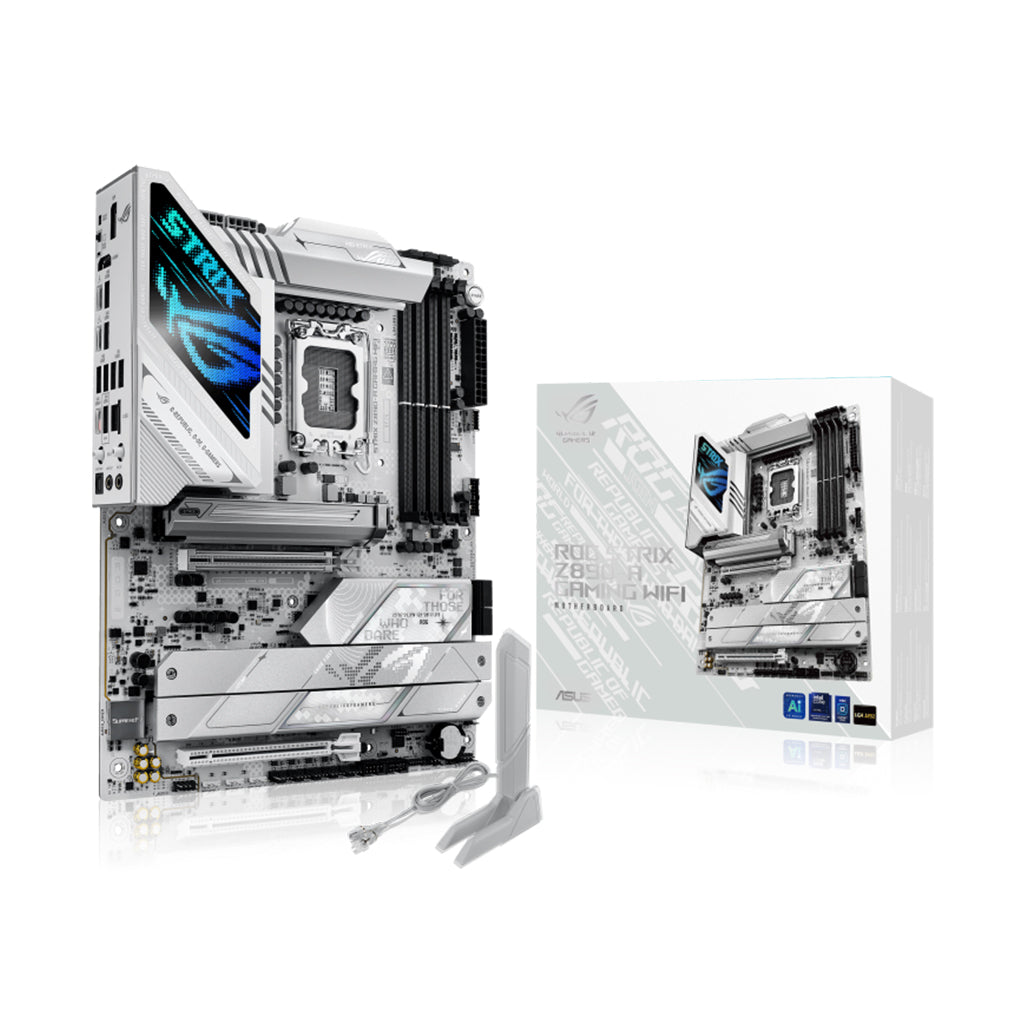 A Photo Of ASUS ROG STRIX Z890-A - GAMING WIFI Motherboard – Intel Z890, DDR5, Wi-Fi 7, PCIe 5.0, USB 20Gbps