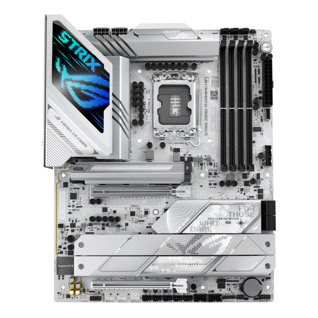 A Photo Of ASUS ROG STRIX Z890-A - GAMING WIFI Motherboard – Intel Z890, DDR5, Wi-Fi 7, PCIe 5.0, USB 20Gbps