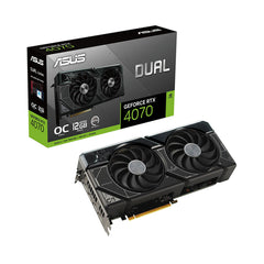 A Photo Of ASUS Dual GeForce RTX™ 4070 OC Edition 12GB GDDR6X