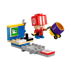 A Photo Of LEGO Mario Kart - Toad (Pit Crew) - 39 Pieces - 30702