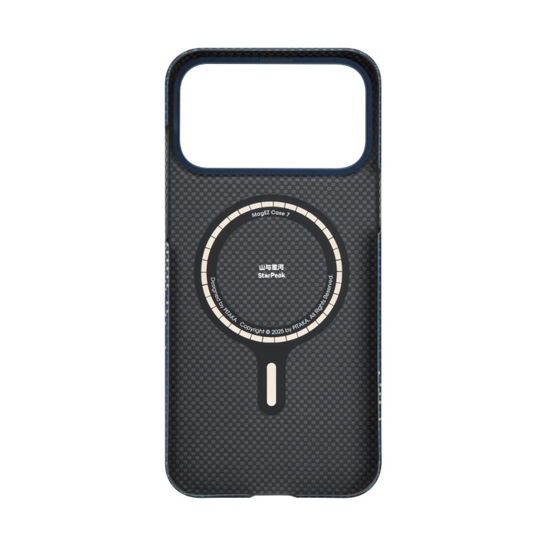 A Photo Of Pitaka Moment Milky Way Galaxy iPhone 17 Pro Max Ultra-Slim Case