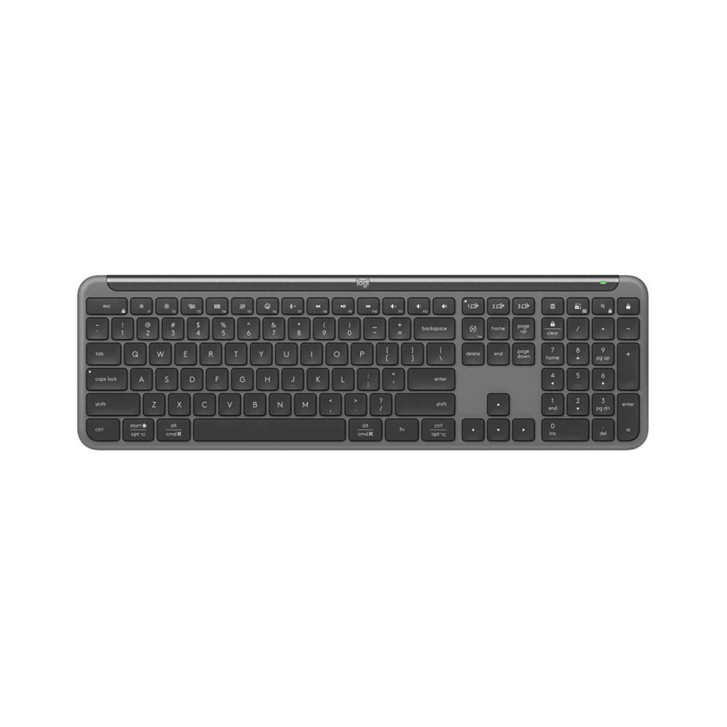 A Photo Of Logitech K950 Signature Slim Wireless Keyboard - Graphite