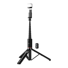 A Photo Of Hoco K34 Selfie Monopod with Light - Black