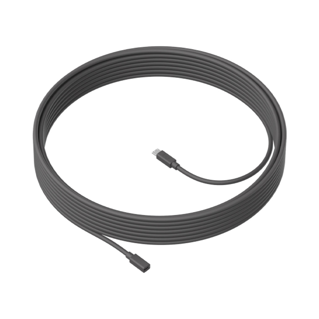 A Photo Of Logitech MeetUp Mic Extension Cable 10 Meter for Expansion Microphone