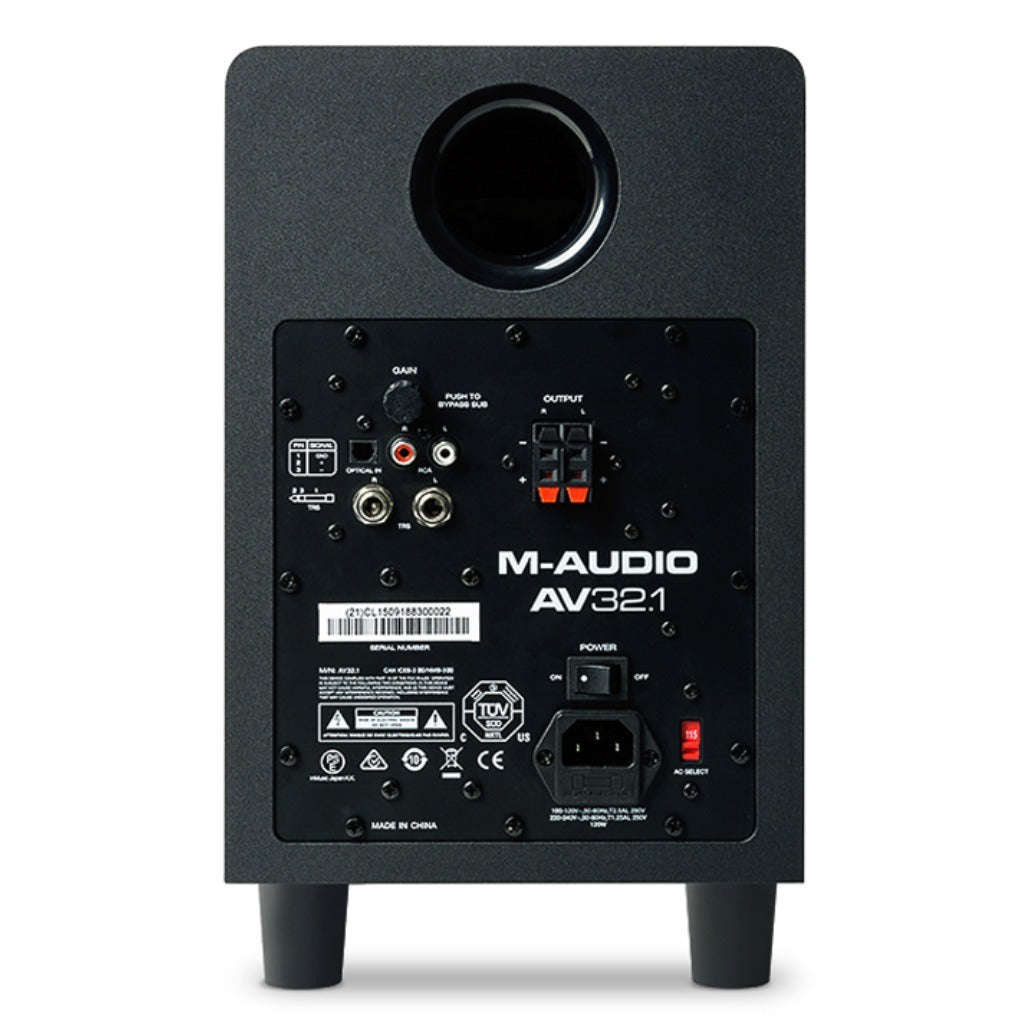 A Photo Of M-audio AV32.1 Studio Sound System
