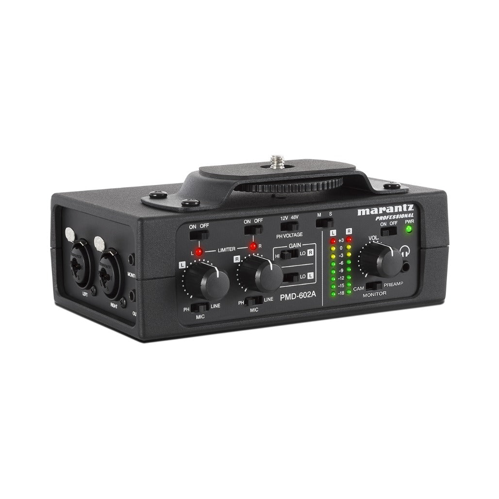 A Photo Of Marantz PMD-602A - 2-channel DSLR Audio Interface