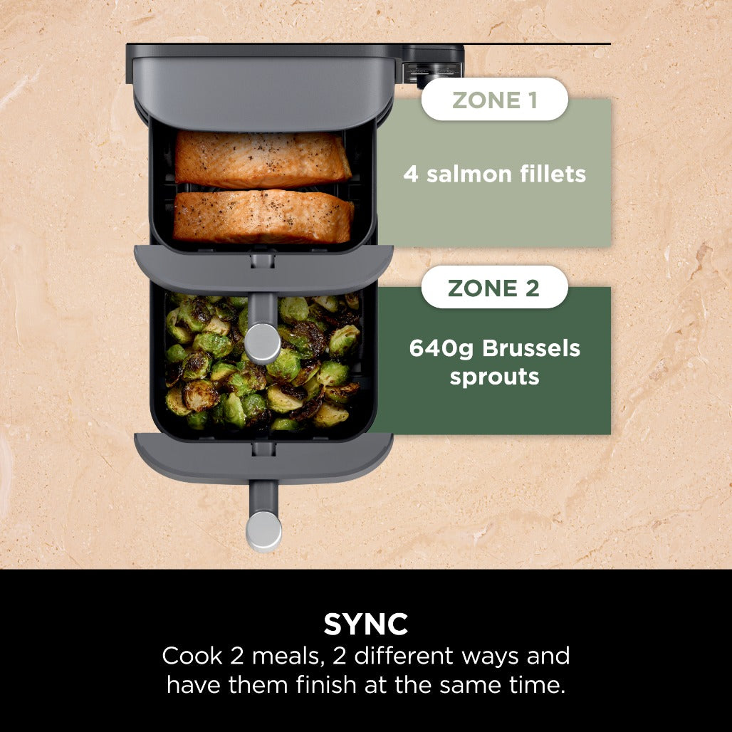 A Photo Of Ninja Double Stack XL Air Fryer - SL400ME