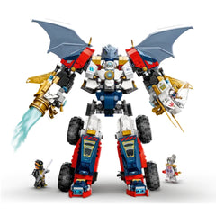A Photo Of LEGO Ninjago Zane's Ultra Combiner Mech 1187 Pieces - 71834