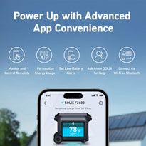 Anker SOLIX F2600 Portable Power Station – 2560Wh|2400W