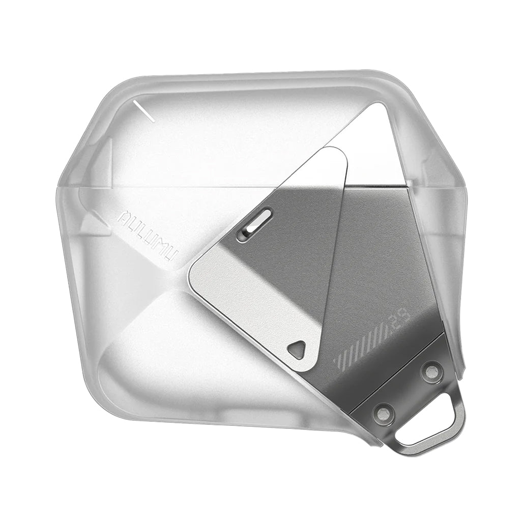 A Photo Of AULUMU A29 Geometric Case for AirPods 4