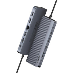 A Photo Of Anker USB-C Hub 14-in-1 Triple Display Docking Station
