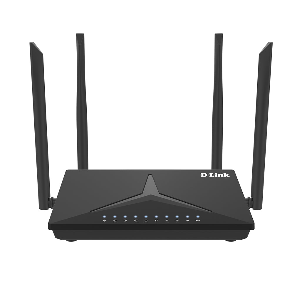 A Photo Of D-Link AC1200 Dual Band Gigabit Wi-Fi Router - DIR-825M