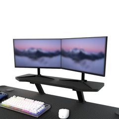 A Photo Of Fantech ACGD171 Ergonomic Carbon Fiber Monitor Stand