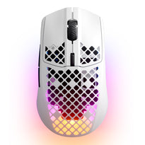 SteelSeries Aerox 3 Snow - Wireless Ultra-Lightweight Gaming Mouse
