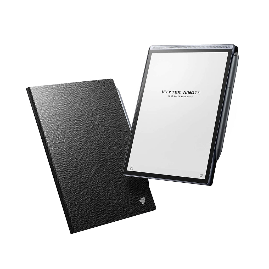 A Photo Of IFLYTEK AINOTE PU Leather Protective Case with Magnetic Attachment & Hidden Stylus Clip