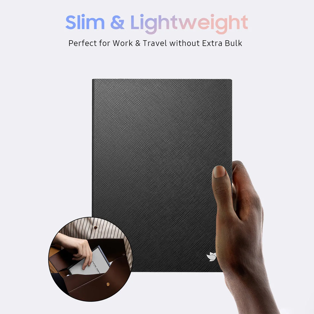 A Photo Of IFLYTEK AINOTE PU Leather Protective Case with Magnetic Attachment & Hidden Stylus Clip