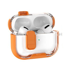 A Photo Of AirPods Pro 3 Lock Transparent Case