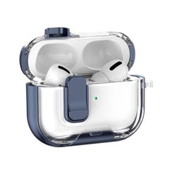 A Photo Of AirPods Pro 3 Lock Transparent Case
