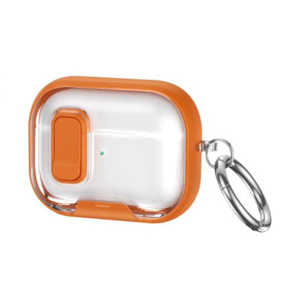 A Photo Of AirPods Pro 3 Lock Transparent Case