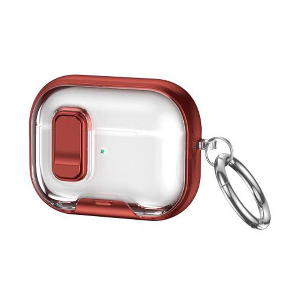 A Photo Of AirPods Pro 3 Lock Transparent Case