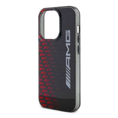 A Photo Of AMG Double Layer Case for iPhone 15 Pro Max with Rhombuses & Large AMG Logo